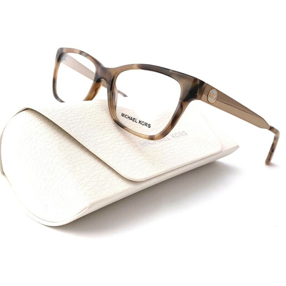 New Michael Kors Frames Light Tortoise MK4050 3311 51-17-140 Women's Eyeglasses - Picture 1 of 8